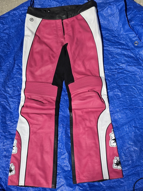 Joe Rocket Pants - Joe Rocket Trixie Women's Pink Motorcycle Pants Size L